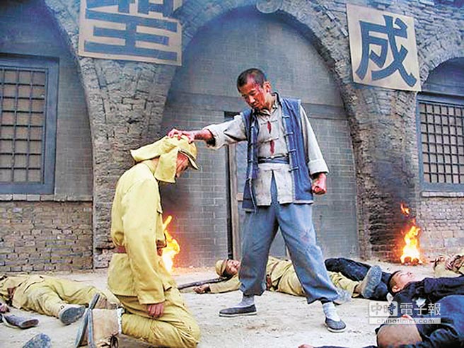 大陆抗战剧《抗日奇侠》剧照.(取自新浪娱乐)