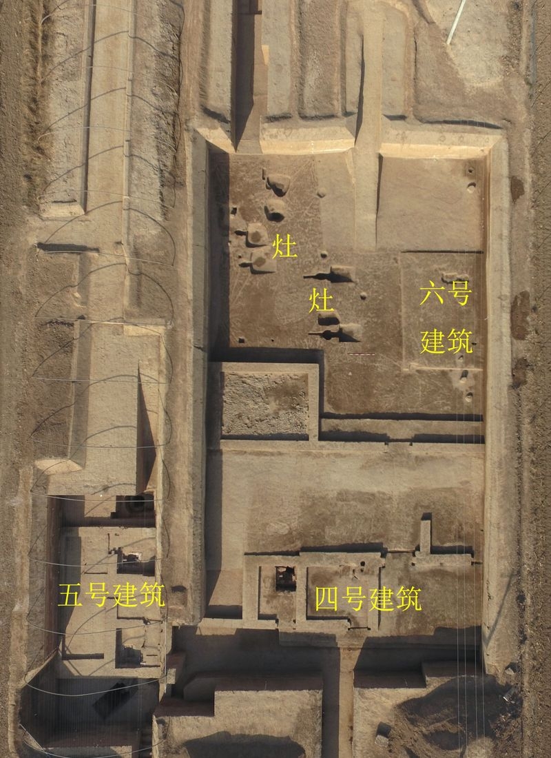 秦漢櫟陽城遺址三號古城遺址。(新華社)