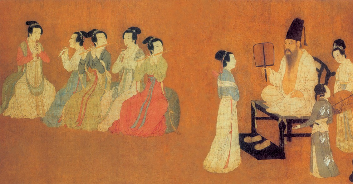 《韓熙載夜宴圖》。(本報系資料照片)