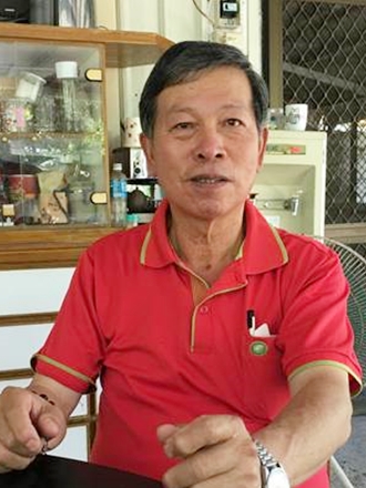 謝棟漢(65歲,魚池鄉大雁村村長)