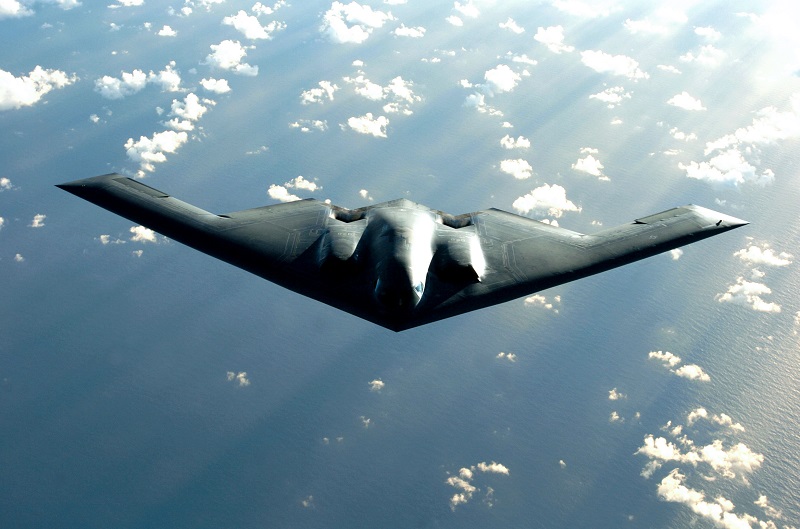 美軍B-2轟炸機。(取自美國海軍官網)