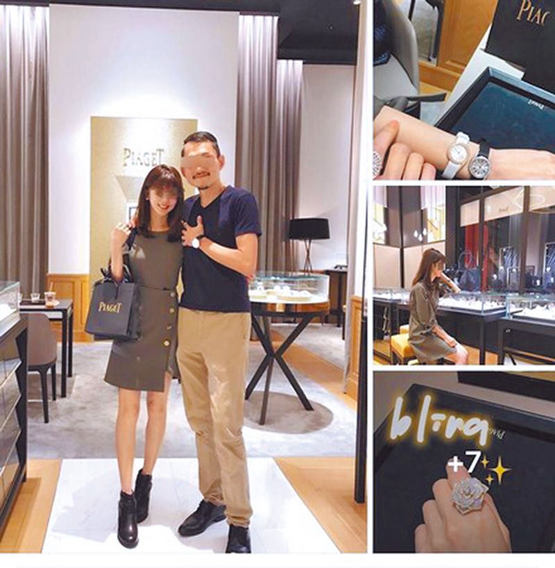 丈夫爆網紅空姐老婆偷吃小王,其實2人原本是人人稱羨的神仙佳偶。(取自微博@ETtoday新聞雲/翻攝臉書、爆料公社)