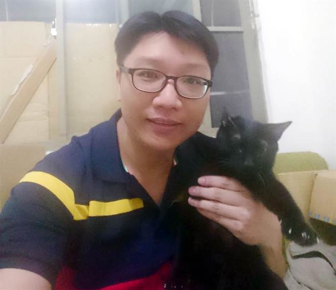 想為流浪貓打造中途之家,幫助貓咪找到下一個家人,翁正穎推動「拾貓計畫」。(翁正穎提供)