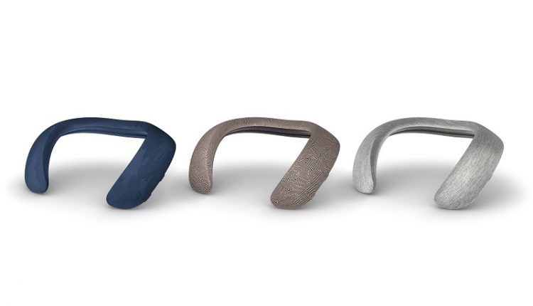 Bose SoundWear Companion揚聲器，有三種顏色的保護套可供選購