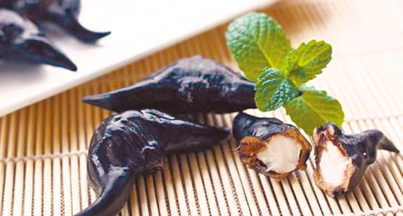 菱角、擂茶都是《知否知否,應是綠肥紅瘦》出現的美食。(取自新浪微博@玩家生活-達人社區)