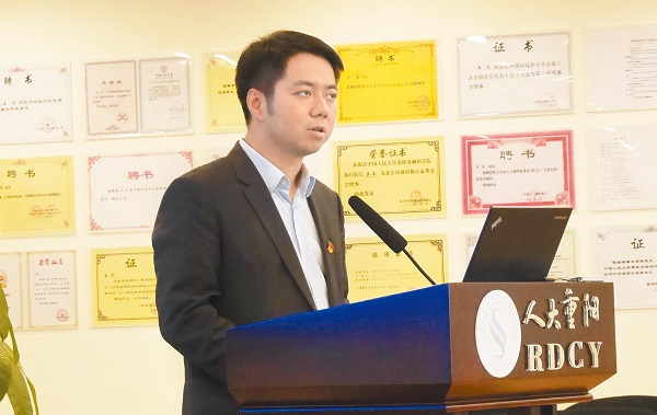 人民大學重陽金融研究院執行院長王文認為,大陸應對美國要做好持久戰的心理準備。(記者陳君碩攝)