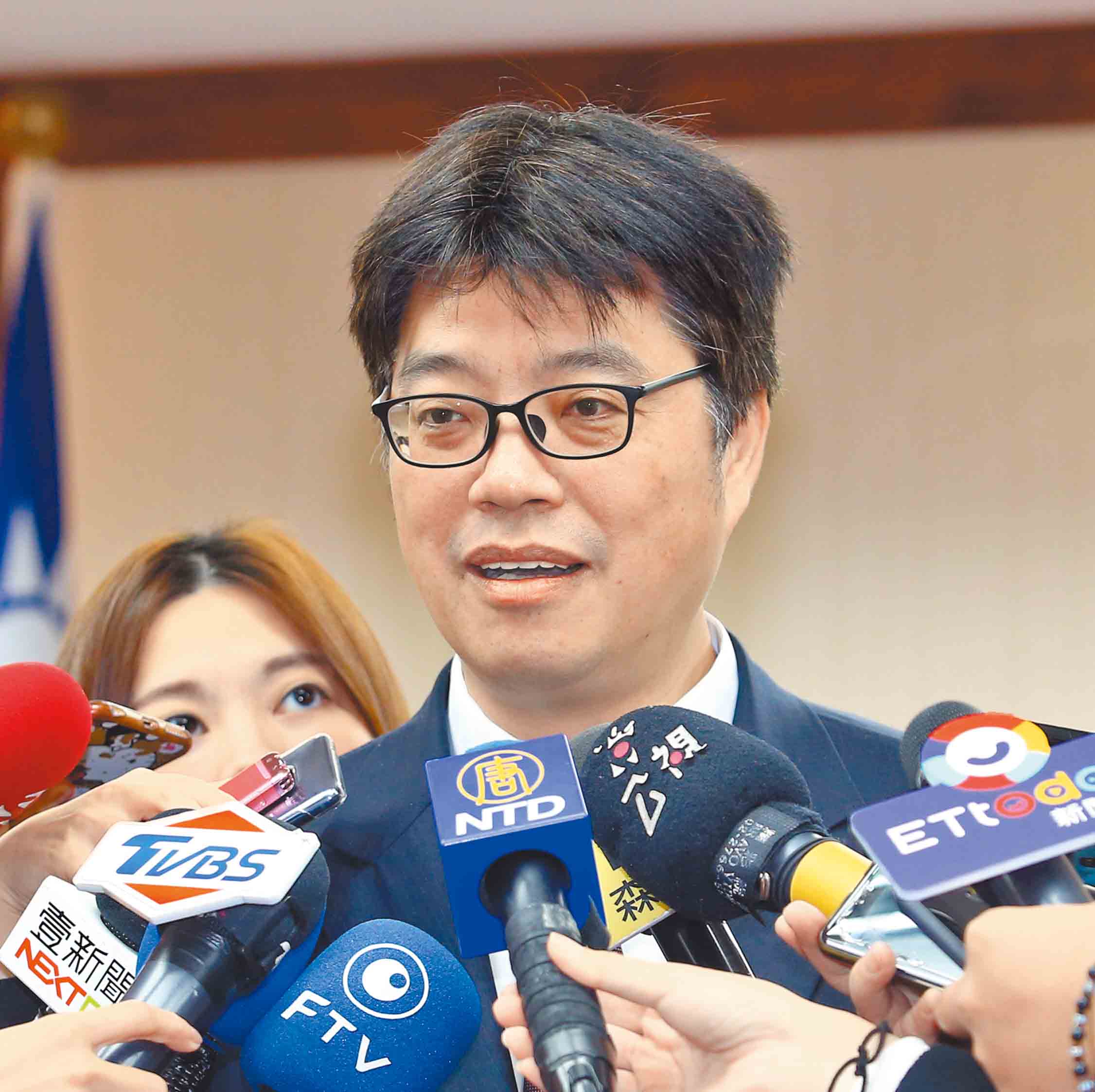 針對大陸社會學家李毅透露2017年5月曾與時任民進黨中國事務部副主任林琮盛會面,陸委會副主委邱垂正15日回應:「應由民進黨對外說明」。 (本報系記者陳信翰攝)