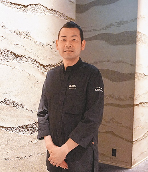 日本名廚浜田統之,堅持自己想做的法國料理。(黃菁菁攝)