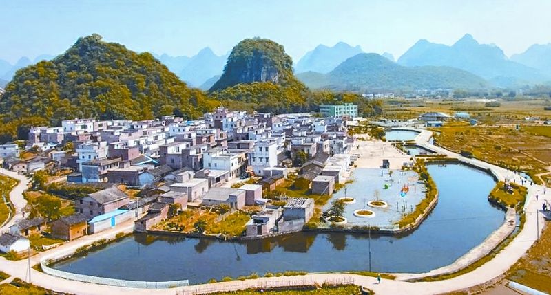 水西村有山有水,村官劉逢明把鄉村旅遊搞得紅紅火火。(取自清遠發布)