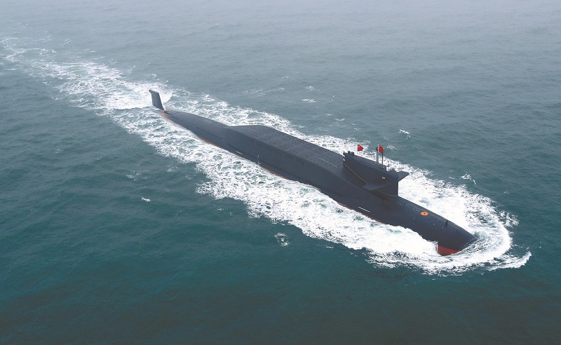解放軍海軍南海艦隊遠海訓練編隊,在某海域進行演練。(中新社資料照片)