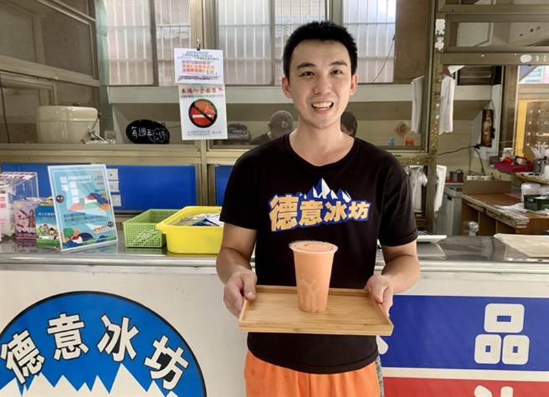 南投市德意冰坊,經過80多年,歷久彌新。(廖志晃攝)