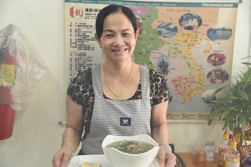 開店只是一個簡單念頭,想要把越南傳統美食,帶給台灣人品嘗,也為了配合台灣口味,費盡心思調整。(王昱凱攝)