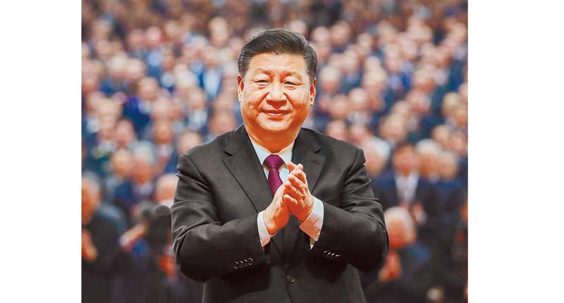 大陸修憲後,習近平可以續任國家主席。(新華社資料照片)
