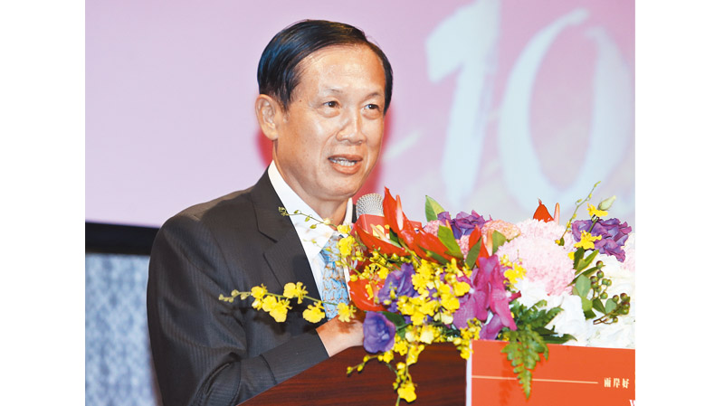 全國商業總會理事長賴正鎰。(本報系記者姚志平攝)