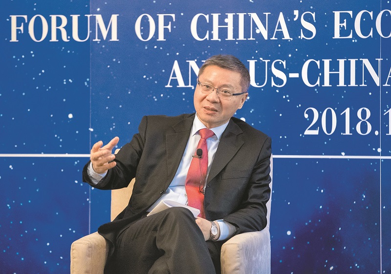 復旦大學中國研究院院長張維為。(新華社資料照片)