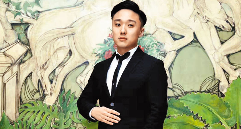 外灘二十二號副總裁胡曉陽。(記者葉文義攝)