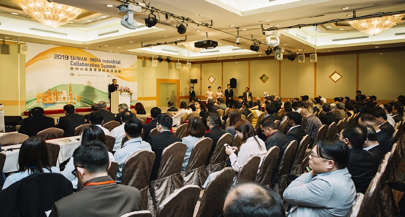 「2019臺灣印度產業鏈結高峰論壇」盛大舉辦,現場座無虛席。