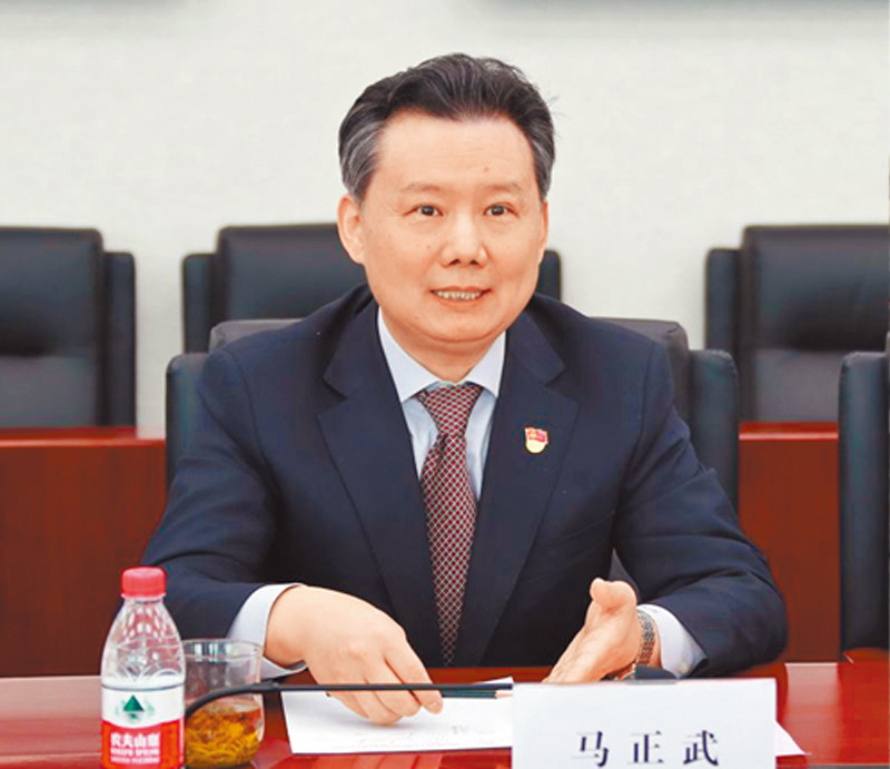 ▲中國誠通控股集團有限公司總經理馬正武。(取自中國誠通控股集團有限公司官網)