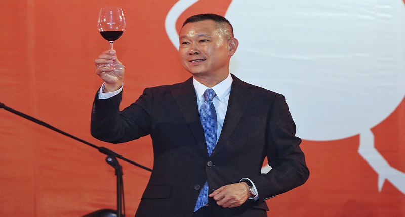 桃大機構劉沁垣董事長 舉杯感謝與會嘉賓親臨晚宴