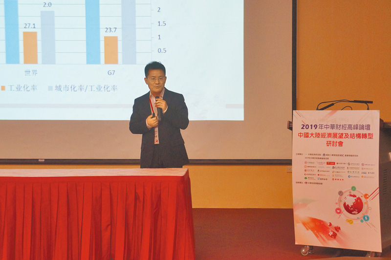 北京大學國家發展研究院數字金融研究中心教授徐建國。(記者林汪靜攝)