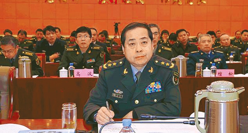 解放軍軍事科學院院長楊學軍。(取自中國軍網)