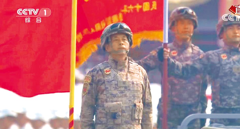 北部戰區司令員李橋銘。(截圖自央視)