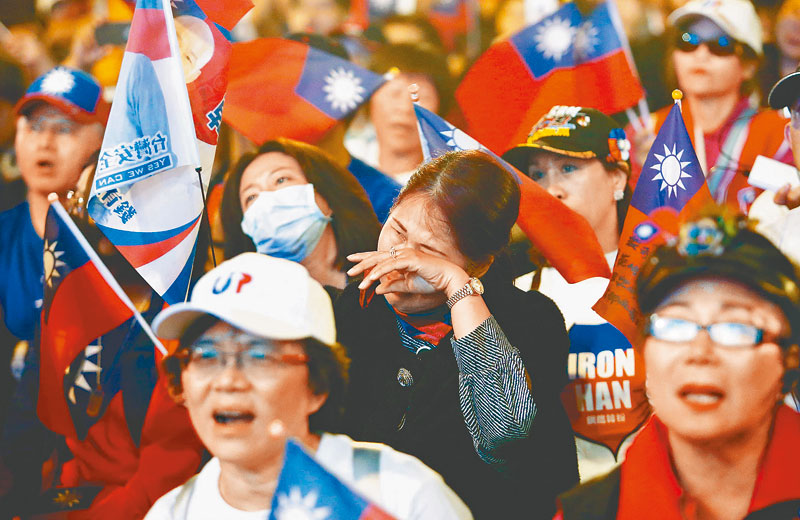 ▲中國國民黨2020選舉大敗,需檢討「九二共識」兩岸路線。(本報系資料照片)