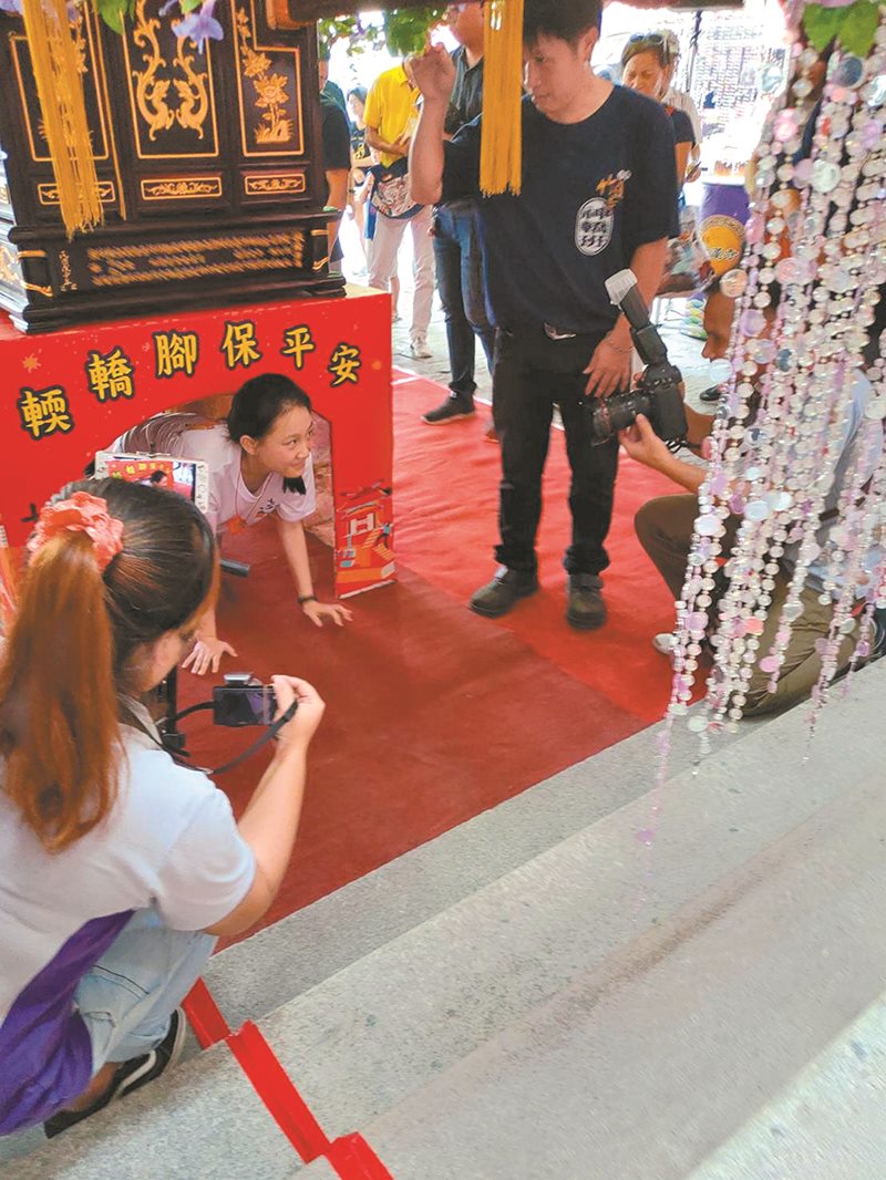 新竹市竹蓮寺是大新竹地區重要廟宇之一,每年的觀音佛祖誕辰、七娘媽夫人聖誕暨七夕成年禮等都是年度大盛事。(陳育賢攝)