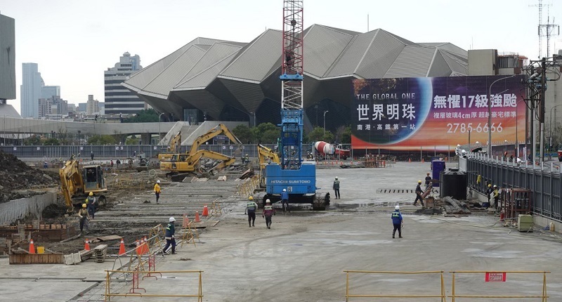 東區門戶世界明珠 積極施工中