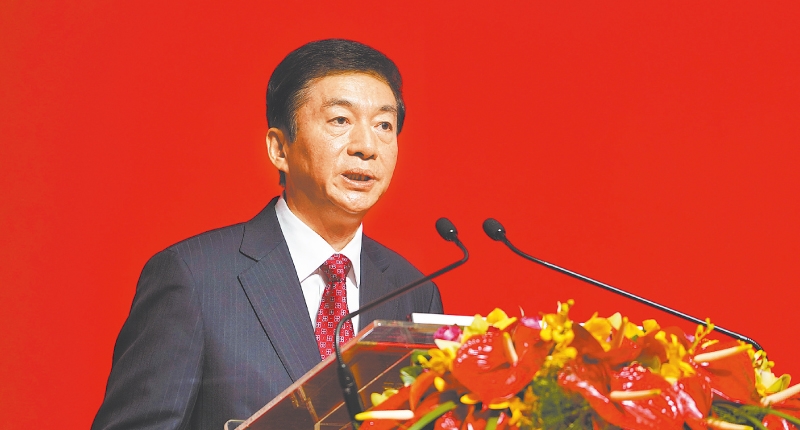 香港中聯辦主任駱惠寧。(中新社資料照片)