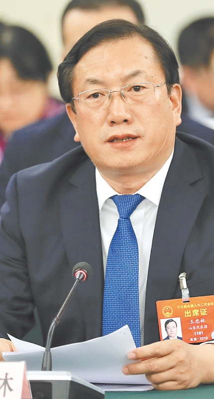 王忠林任武漢市委書記。(中新社資料照片)