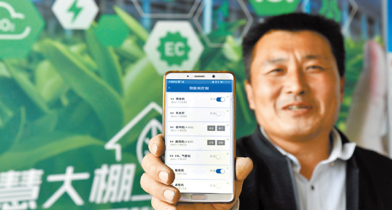 ▲大陸網民使用手機上網的比例達99.3%,較2018年底提升0.7個百分點。(新華社資料照片)