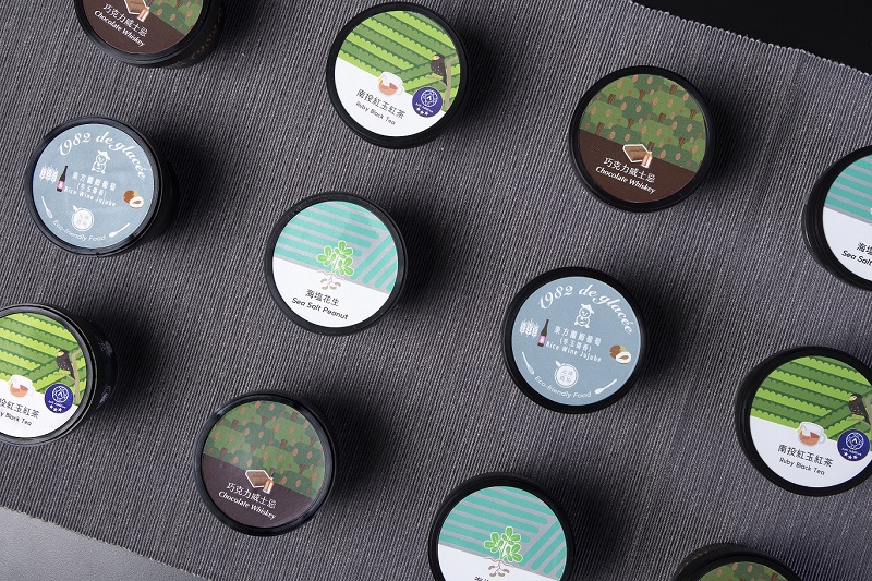 串聯台灣農業產業鏈，1982 de glacée將台灣在地食材帶上世界舞台，連續三年榮獲全球純粹風味評鑑大獎。