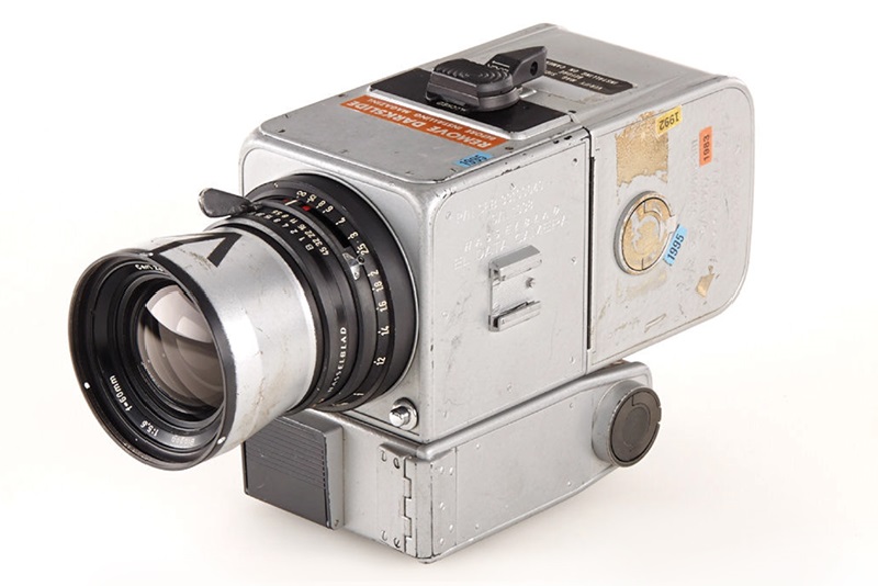 蔡司博物館展示_登月復刻攝影機 搭載蔡司 ZEISS Biogon 5.6_60 鏡頭