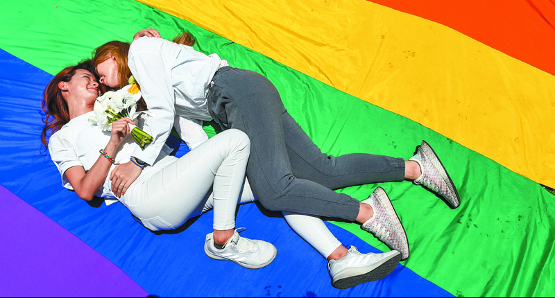 ▲隨著LGBT群體規模在不斷擴大,讓相關企業的獲利天花板持續提高。(本報系資料照片)