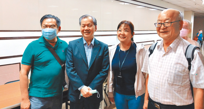 ▲台北金融研究發展基金會諮詢顧問陳松興。 (記者宋秉忠攝)