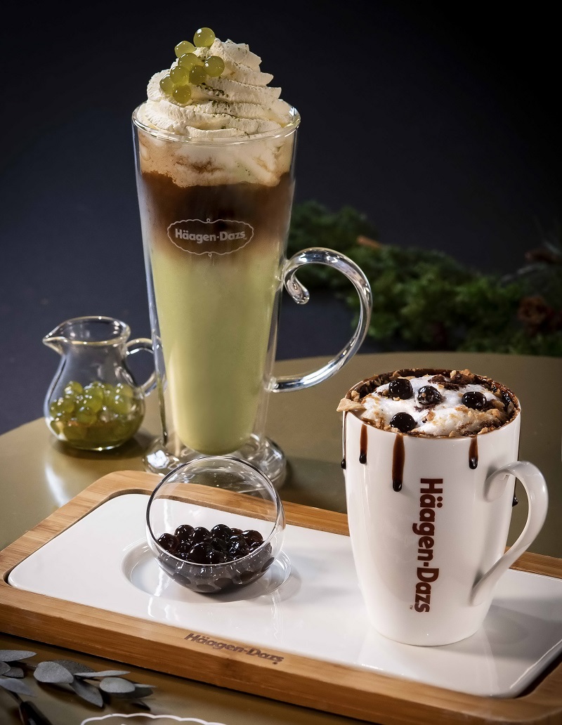 Häagen-Dazs門市推出濃郁升級奢華巧克力冰淇淋全餐點_波波系列