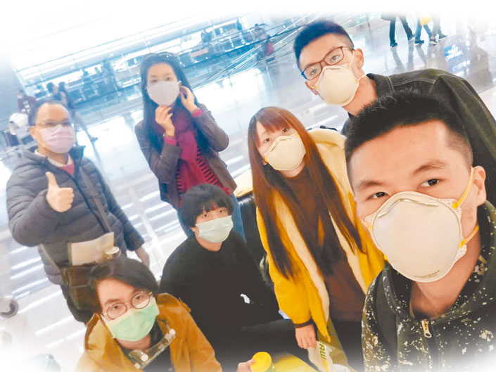 ▲港澳生被接回就讀學校後,將實施14天居家隔離檢疫。(華梵大學提供)