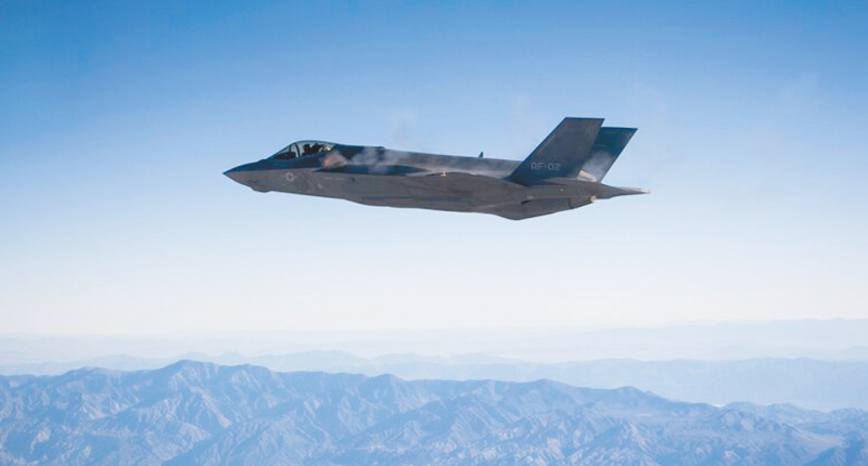 美國空軍所屬的F-35戰機。 (取自美國空軍官網)