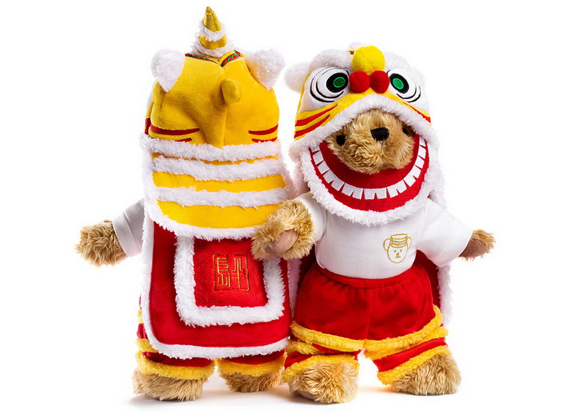 舞獅熊.