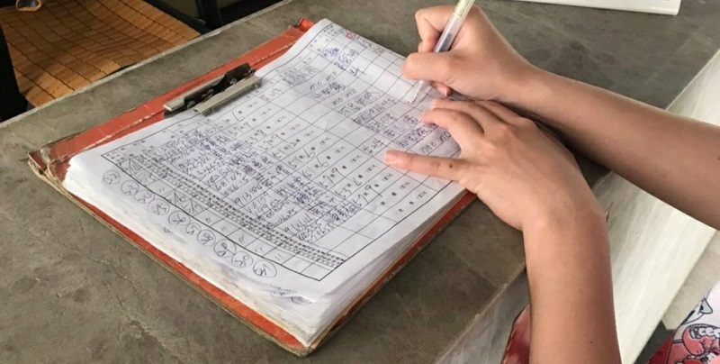 簽名的方式登記實名制一樣有感染的風險