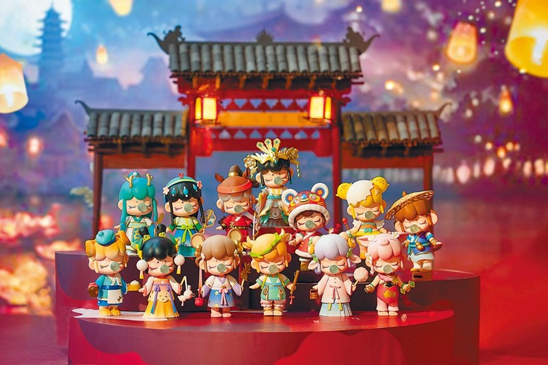 ATT e Life中的火柴星人帶來了《Nanci》十二生肖系列盲盒。(新娛樂主題商圈聯盟提供)