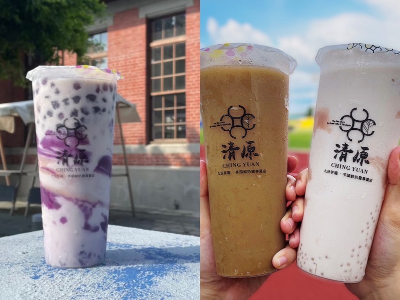 清原夏日飲品大賞必喝熱門榜有紫芋波波沙、芋見泥珍好以及台味懷舊綠豆沙。