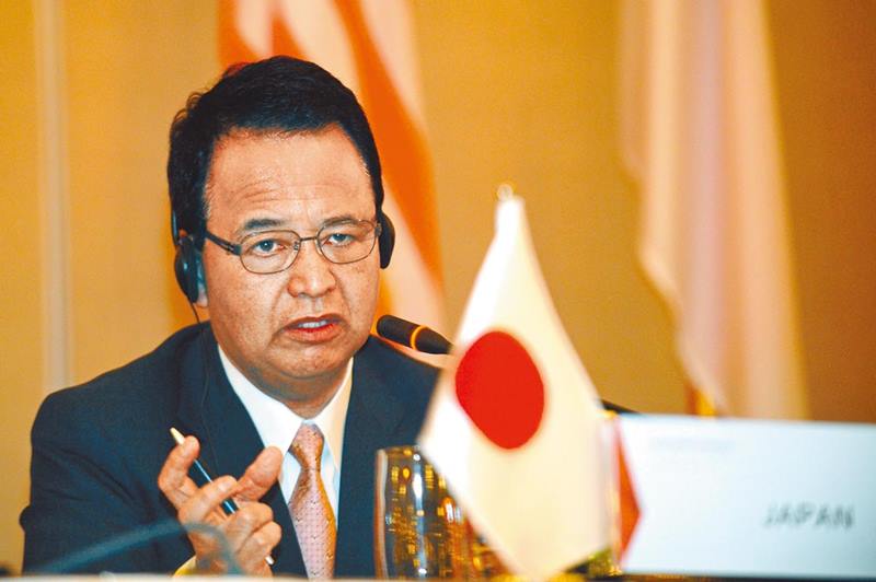 日本自民黨新總裁岸田文雄,昨決定黨內主要人事,幹事長一職則由甘利明擔任。(新華社)