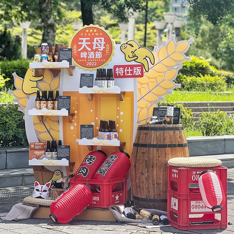 活動集結五家在地知名精釀啤酒廠特別推出「天母特仕版」啤酒 ※(未滿十八歲禁止飲酒、飲酒過量,有害健康)