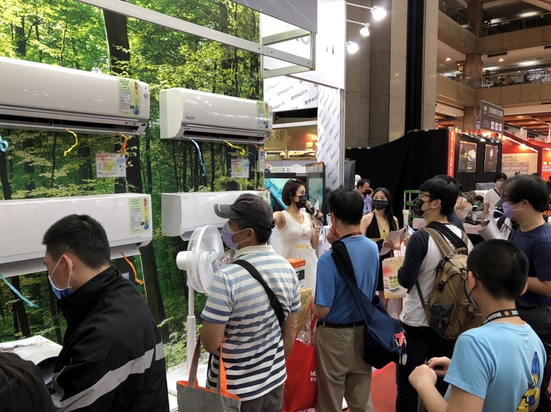 歷屆台北世貿家電展,民眾熱烈響應歌林展場活動(2)