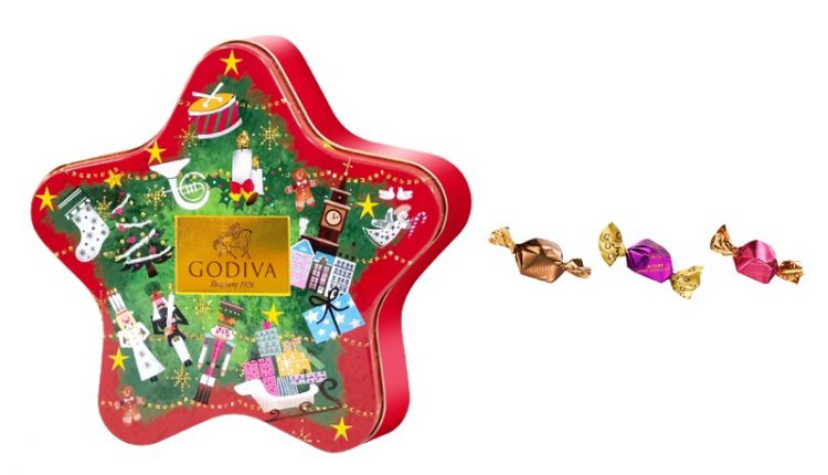聖誕G Cube松露造型巧克力鐵盒12顆裝 NT$980.