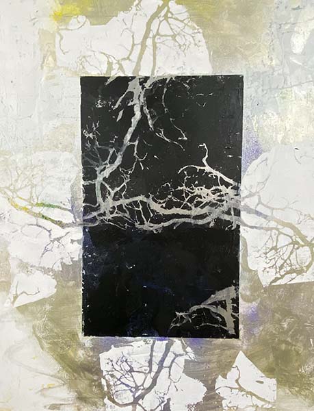 樸 2023 壓克力 91×73cm(李慧倩 提供)