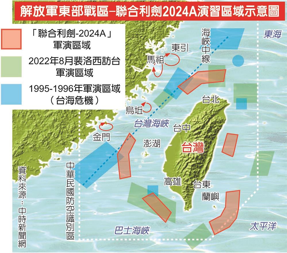 共軍聯合利劍軍演 府指單邊挑釁 翻爆 翻報